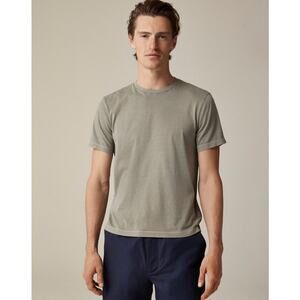 J.Crew Broken-in T-Shirt Mens 2XL Gray Garment Dyed Cotton Crewneck Short Sleeve